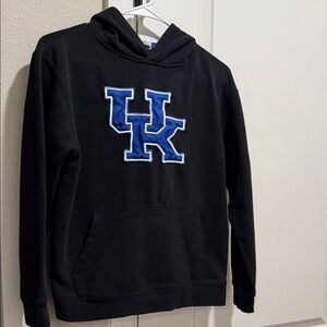 Stadium Athletics Black and Blue Kids Hoodie